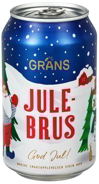 Grans Julebrus 0,33l Brett