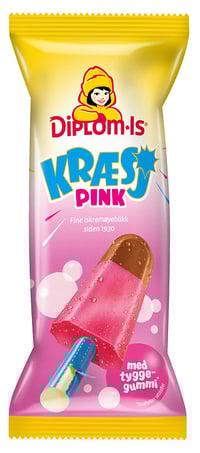 Diplom-is Kræsj Pink 60ml