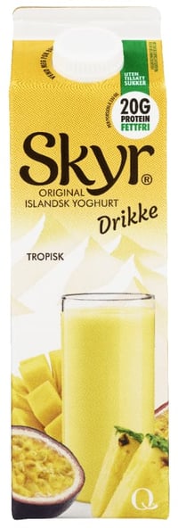 Skyr Drikke Tropisk 1l Q