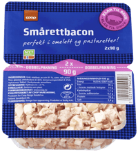 Coop Smårettbacon 180g