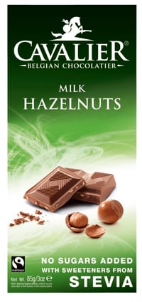 Melkenøtt Stevia 85g Cavalier