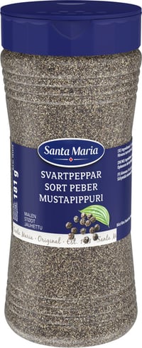 Sort Pepper Malt 181g Santa Maria