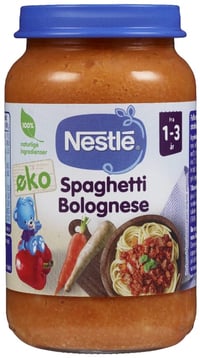 Spaghetti Bolognese 1-3år 220g Nestle