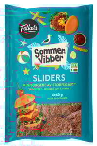 Sliders Stekte 360g Sommervibber