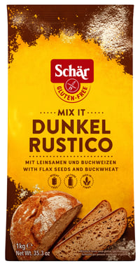 Schär Brot-mix Dunkel Melmix 1kg