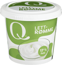 Q Lettrømme 300g