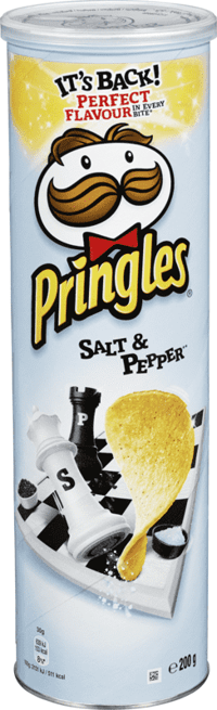 Pringles Salt & Pepper 200g