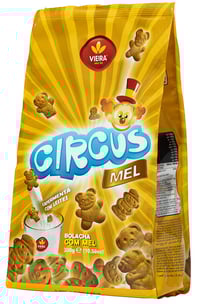 Circus Kjeks Honning 300g Vieira