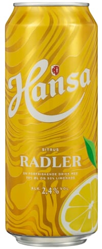 Hansa Radler Sitrus 0,5l boks