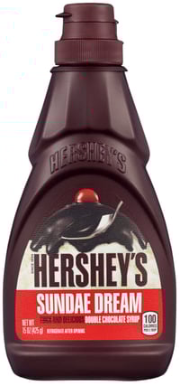 Sundae Sirup Sjokolade 425g Hersheys