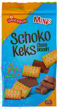 Schoko Keks Minis 125g Griesson