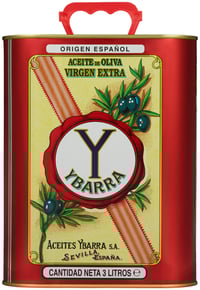 Ybarra Extra Virgin Olivenolje 4x3l