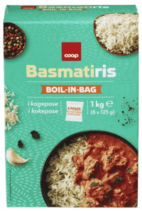 Coop Basmatiris Boil in Bag 1kg