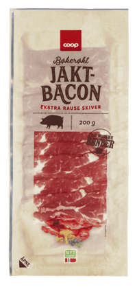 Coop Jaktbacon 200g