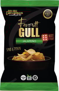 Favorittgull Jalapeno 175g Dlc