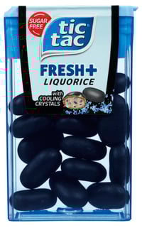 Tic Tac Fresh+ Liquorice 11.9g Ferrero