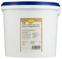 Kokte Egg i Lake Frittgående Høns