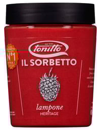 Sorbetto Lampone 0,5l Tonitto