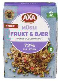Axa Müsli Frukt & Bær 575g
