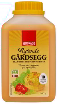 Gårdsegg Flytende 500g Eldorado
