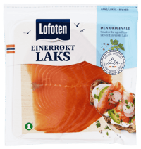 Lofoten Røkt Skivet Laks 100g