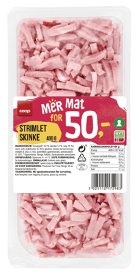 Coop Strimlet Skinke 400g