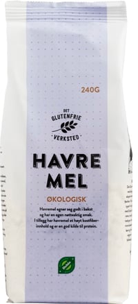 Havremel Fullkorn Økologisk 240g Dgv