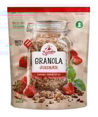 Granola Jordbær 380g Synnøve