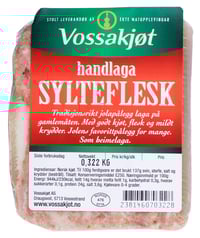 Sylteflesk 400g Vossakjøt
