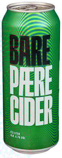 Bare Pærecider 0,5l Brett