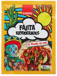 Fajita Kryddermix 30g Eldorado