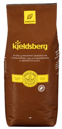 Kjeldsberg Sjokopulver 1000g
