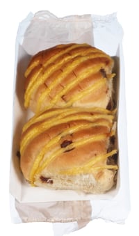 Sammenbakte Boller m/ Vaniljekrem Sjokolade 2pk 165g Mesterbakeren