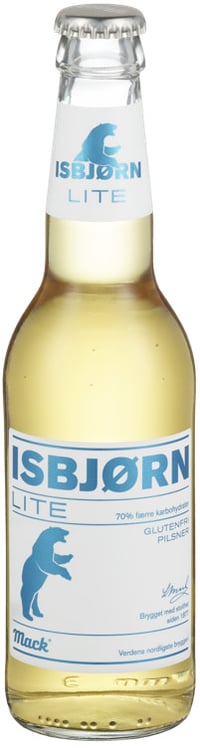 Isbjørn Lite Glutenfri 0.33l Fl Mack