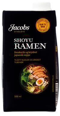 Ramensuppe Shoyu 500ml Jacobs Utvalgte