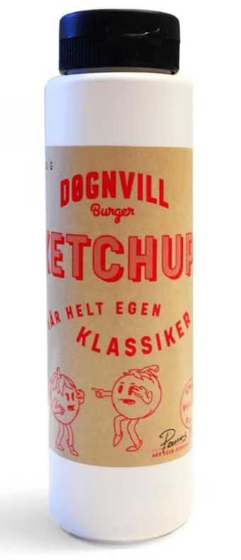 Døgnvill Ketchup 250ml