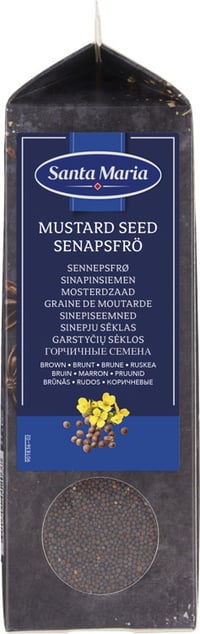 Sennepsfrø Brune 610g Santa Maria