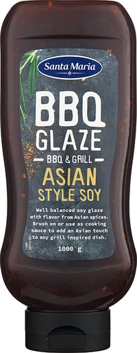 Bbq Glaze Asian Style Soy 1000g Santa Maria
