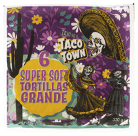 Taco Town Super Soft Tortillas 370g
