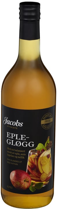 Eplegløgg 0,75l Jacobs Utvalgte