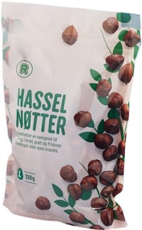 Hasselnøttkjerner 250 g