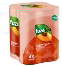 Fuzetea Peach Hibiscus 0,25lx4 boks