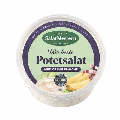 Vår beste Potetsalat med crème fraîche