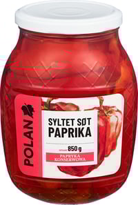 Polan Syltet Søt Paprika 850g
