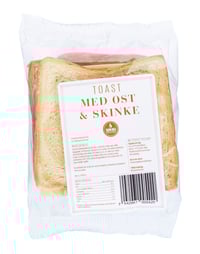 Toast m/Ost & Skinke 120g