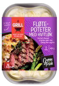 Fløtepoteter m/Hvitløk 400g Grønn&Frisk