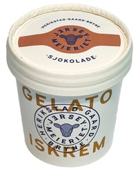 Jerseymeieriet Gelato Iskrem Sjokolade 125ml