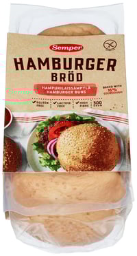 Semper Hamburgerbrød 300 g