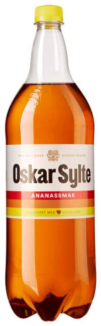 Ananasbrus 1,5l flaske Oskar Sylte
