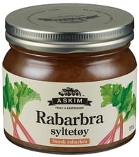 Rabarbrasyltetøy 370g